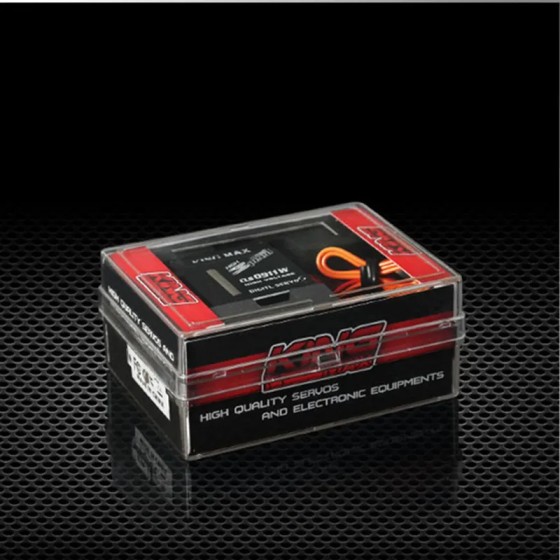 KINGMAX CLS0911W 26g Digitaler Vollmetall-Getriebe-Servo-Hochspannungs-Hochgeschwindigkeits-Motor ohne Kern für Starrflügel-RC-Flugzeug drohnen